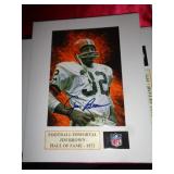 8X10 NO COA - JIM BROWN
