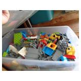 40LBS OF LEGOS IN TOTE / S