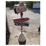 XMAS BLOW MOLD SIGN / ELEC / S