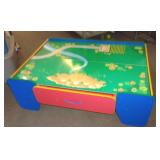 KIDS TOY TABLE W DRAWER 16"T X 33"W X 46" L