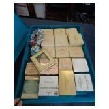 HALLMARK ORNAMENTS IN TOTE