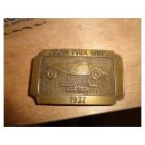 GRAND PRIX BELT BUCKLE