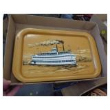 BELLE OF LOUISVILLE METAL TRAY