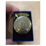 POCKET WATCH - U S VETERAN