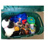 TOTE FULL OF TOYS