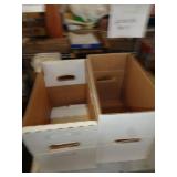 2 - COMIC BOXES W DIVIDERS