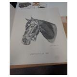 GENE GRAY 1979 SPECTACULAR BID PRINT 20X24