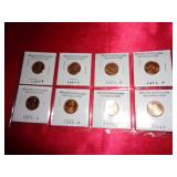 8 - BU LINCOLN CENTS