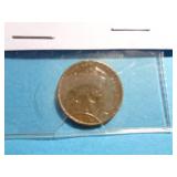 1909 VDB WHEAT CENT / BARELY READABLE