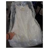 WEDDING DRESS APPROX SZ 9 OR 10