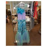 MERMAID COSTUME SZ LG 10/12 / RK