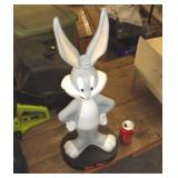 1997 6 FLAGS BUGS BUNNY BANK 25" T / PLASTIC
