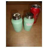 JADEITE SALT & PEPPER SHAKERS