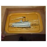 BELLE OF LOUISVILLE METAL TRAY