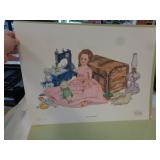 DON ENSOR ATTIC TREASURES PRINT 17X23