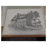 JAMES PUCKETT PRINT 14X20