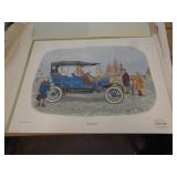 DON ENSOR TOURING T PRINT 17X23