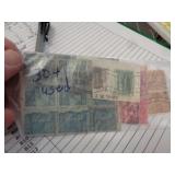 30+ CANCELED  STAMPS