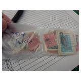 30+ CANCELED  STAMPS
