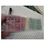 30+ CANCELED  STAMPS