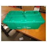 SMALL HINGED LID TOTE