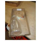 LOUISVILLE MILK BOTTLE & PIONEER WOMAN ITEM
