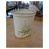 VINTAGE METAL WASTE BASKET
