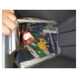 18 GAL TOTE W LID & CONTENTS