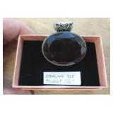 STERLING SILVER W GEMSTONE