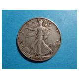 1942-S WALKING LIBERTY HALF