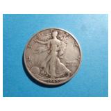 1945-S WALKING LIBERTY HALF