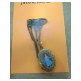 VINTAGE CINDERELLA LOCKET NECKLACE