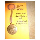 50TH ANNV ENGRS KEYCHAIN