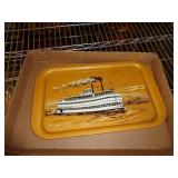 BELLE OF LOUISVILLE METAL TRAY