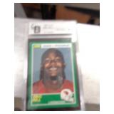 GRADED CARD -  1989 ERIC HILL ROOKIE CARD