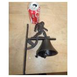 CAST IRON BIG FOOT BELL