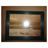 SNOWMAN ON THE BEACH PHOTO
