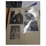 PHOTO ALBUM W SOME MILITARY PICTURES