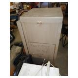 30" TALL METAL CABINET W KEY