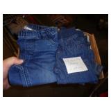 BABY CLOTHES - 12MOS JEANS 6 PAIR