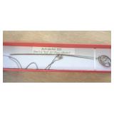 STERLING SILVER- 20" CHAIN & PENDANT