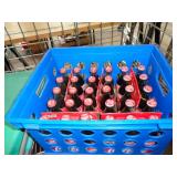 CRATE OF COKE BOTTLES