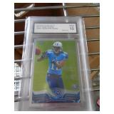 GRADED CARD - JUSTIN HUNTER