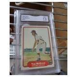 GRADED CARD - TUG MCGRAW