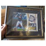 DREW HENSON MEMORABILIA FRAME