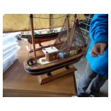 WOOD SHIP MODEL