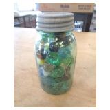 BALL JAR OF SHOOTER MARBLES