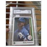 GRADED CARD - RICKEY HENDERSON