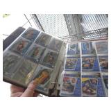 BINDER OF NASCAR CARDS