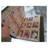 BINDER OF BASEBALL CARDS